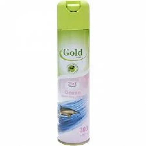 GOLD Освежитель воздуха аэрозоль Океан 300 мл