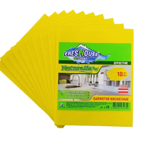 FRESHOUSE Салфетки универсальные хозяйственные 10 шт