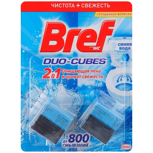 Bref WC Duo Cubes Таблетки для сливного бочка