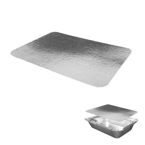 Крышка к контейнеру алюминиевому 780 мл 125 шт