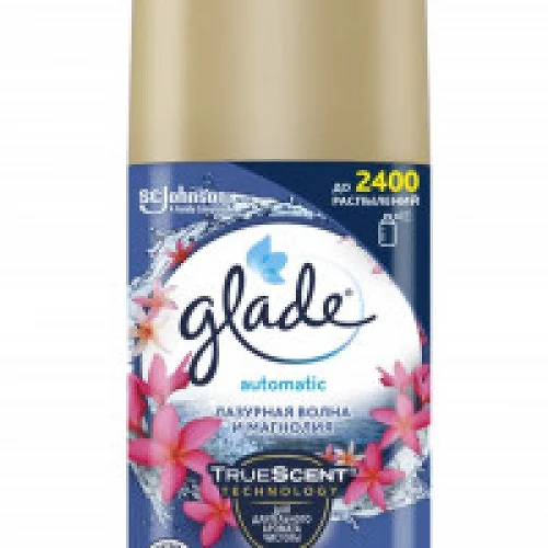 GLADE Automatic Освежитель воздуха Лазурная волна и магнолия 269 мл