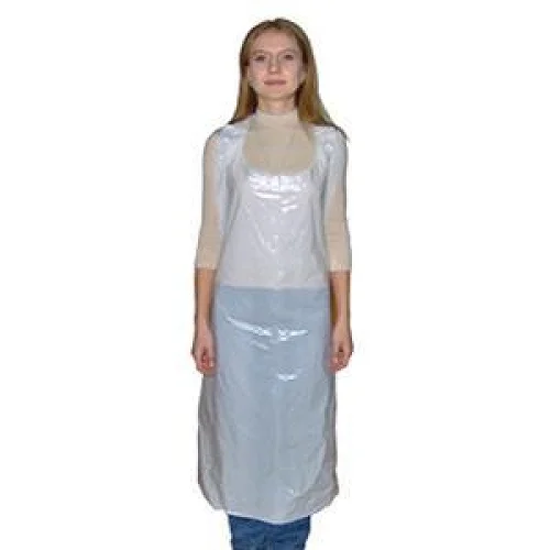 Фартук одноразовый белый 60 мкр