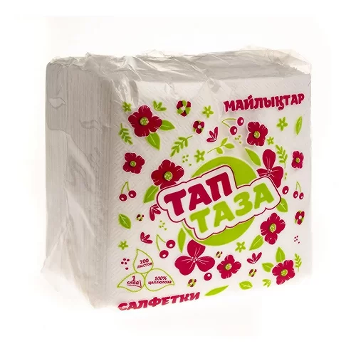 Салфетки ТапТаза 24*24 100 листов