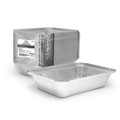 Контейнер алюминиевый без крышки 780 мл 214*149*50 мм125 шт