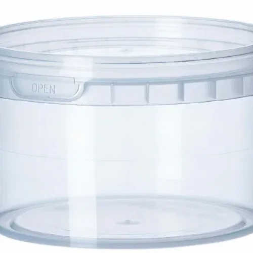 Контейнер (ведёрко) круглый с крышкой 550 мл 100 шт