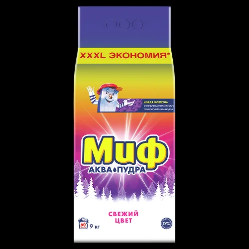 МИФ Стиральный порошок автомат для цветного белья 9 кг
