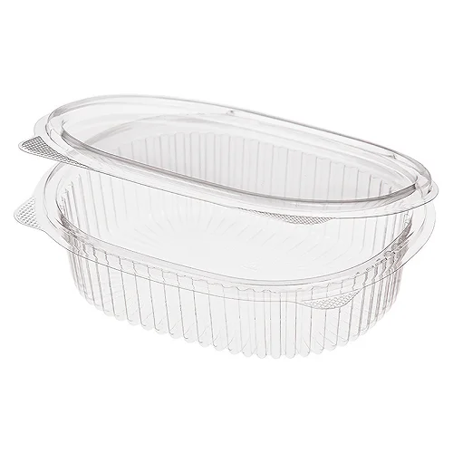 Контейнер овальный с литой крышкой Комус РКС 350 мл 420 шт